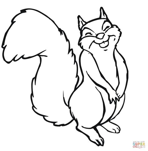 Squirrel Cartoon Drawing at GetDrawings | Free download