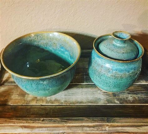 Textured turquoise (dipped) with 2x oatmeal about 2” down and on the ...