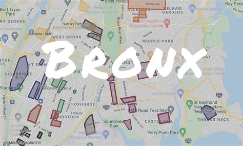 Bronx Gang map : r/Bronxghanistan