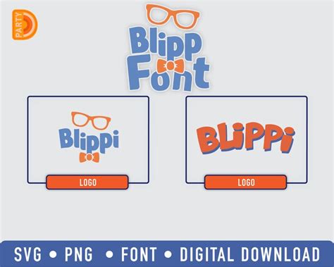 Blippi Font Alphabet Png Bundle Blippi Alphabet Blippi - Etsy