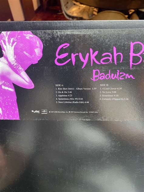 Erykah Badu Baduizm Vinyl, Hobbies & Toys, Music & Media, Vinyls on Carousell