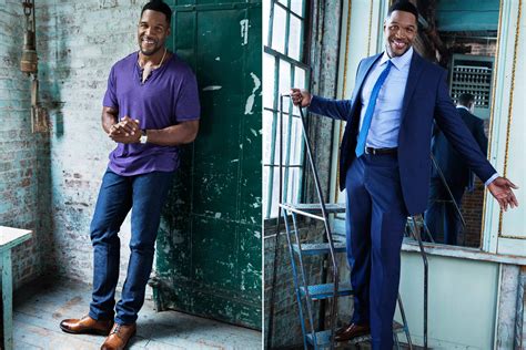 Michael Strahan Suits Up for Alexa Shoot, Talks Sartorial Closet – The ...