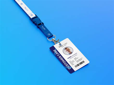 Free ID Card Template (AI)
