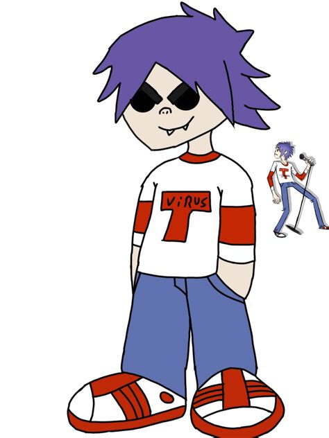 2-D Gorillaz phase 1 by EL-H1 on DeviantArt