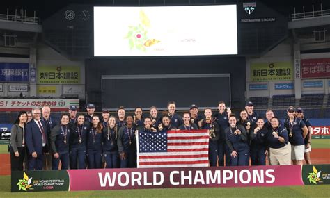 XVII Women’s Softball World Cup - Group A Preview: USA start as ...