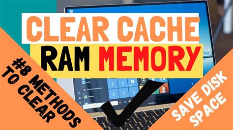 Clear cache RAM memory in Windows 10 - YouTube