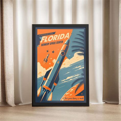 Florida Where Space History Is Made Poster | United World Memories