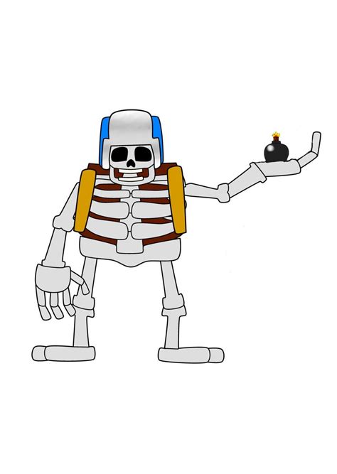 Giant Skeleton's new appearance in the upcoming update!! : ClashRoyale