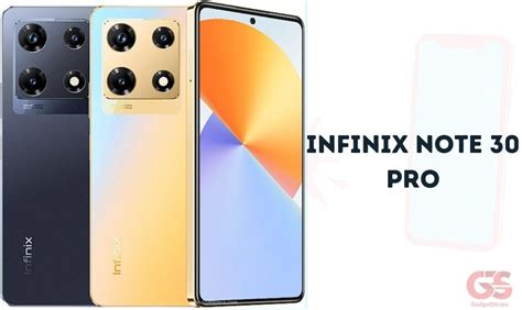 Infinix Note 30 Pro - Full Specifications & Price in Nigeria - GadgetStripe