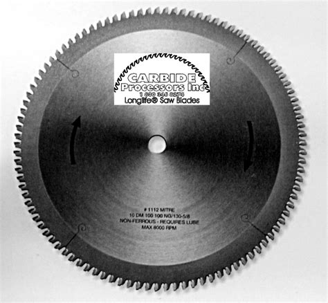 Compound Miter Saw Blade, 12" Dia, 72T, .095 Kerf, 1" Arbor, World's ...