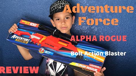 Adventure Force Alpha Rogue Unboxing Review Toy Blaster - YouTube