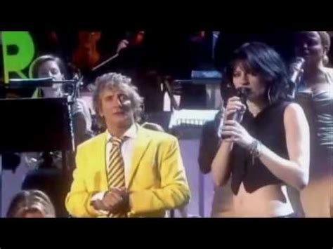 Rod Stewart & Amy Belle - I don´t want to talk about it - (Live at The Royal Albert Hall) - YouTube