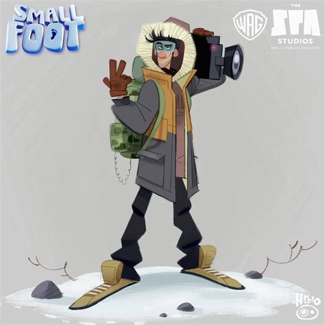 2012-2013 "Smallfoot" -PERCY- #hebrocharacterdesign #characterdesign #animation #conceptart # ...