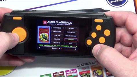 Handheld Atari Flashback Portable Unboxing and Review - YouTube