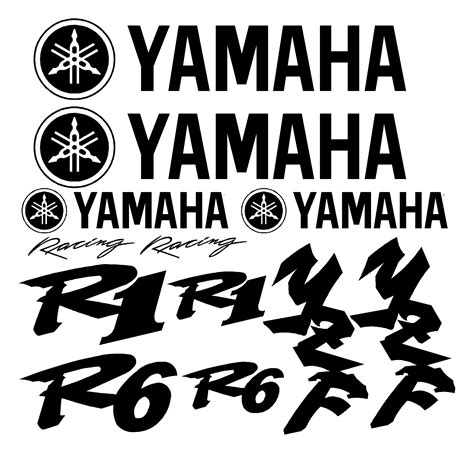 large yamaha decal set - AWESOME GRAPHICS