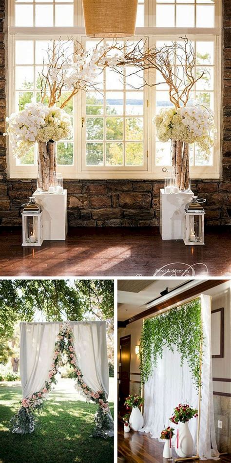 Wedding Ceremony Backdrop Ideas | Diy wedding backdrop, Wedding ...