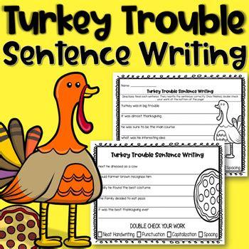 Turkey Trouble Activities by Classroom Creations by Catherine Coyle