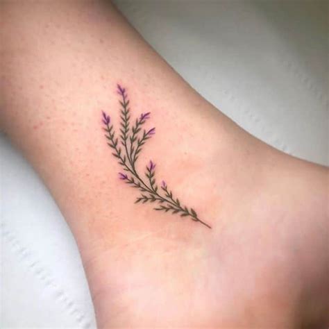 Scottish Heather Flower Tattoo Meaning | Best Flower Site