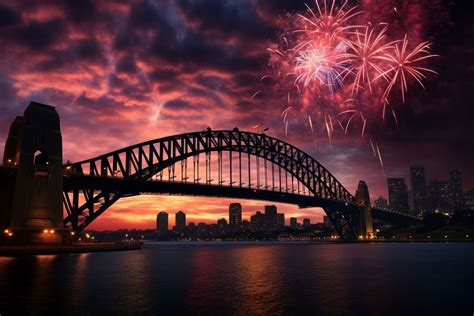 Harbour Bridge fireworks bridge architecture. | Free Photo - rawpixel