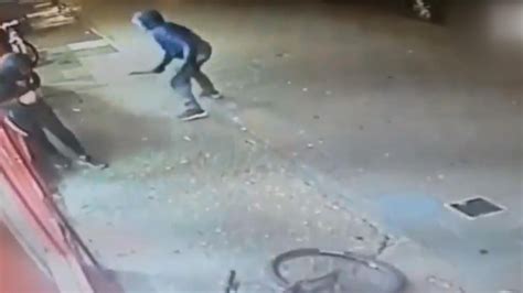 London stabbings: CCTV shows moment 15-year-old Jay Hughes knifed to ...