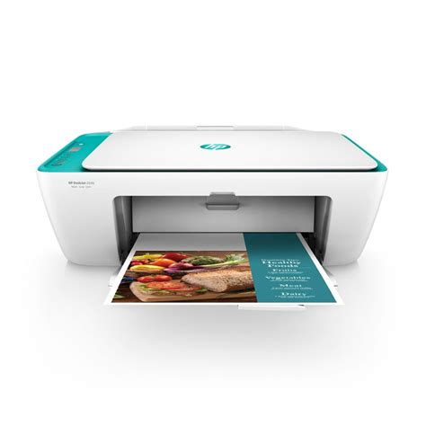 HP DeskJet 2640 All-in-One Wireless Color Inkjet Printer (White/Teal) - Instant Ink Ready ...