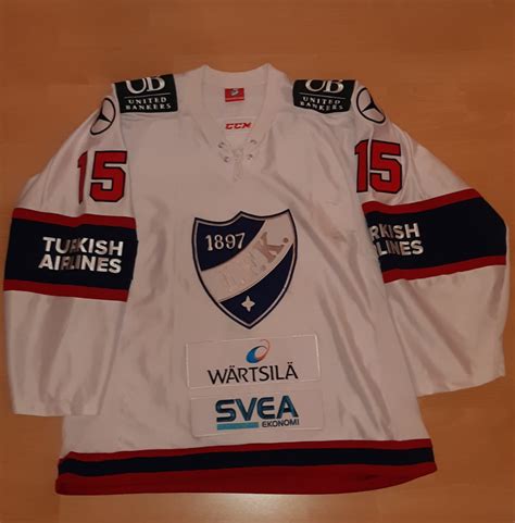 Sm-liiga jerseys - Temevu Gameworn jerseys