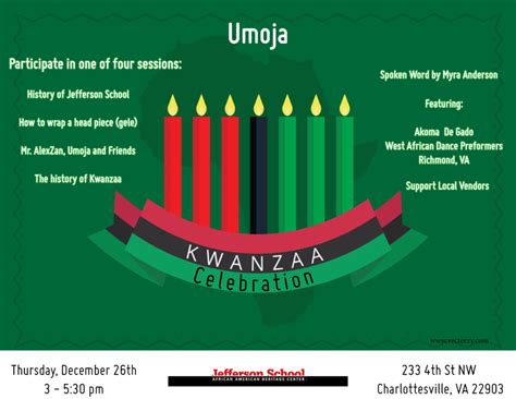 KWANZAA CELEBRATION | Albemarle-Charlottesville NAACP