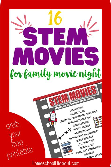 16 Science & Stem Movies for Kids - Homeschool Hideout