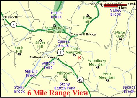 Warren's guide to Dudleytown ghost village map1. | Creepy Connecticut ...