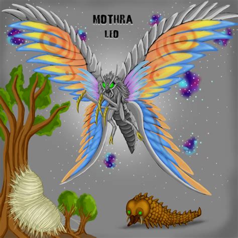 “Mothra Leo” | Godzilla, Dinossauro rex, Monstros