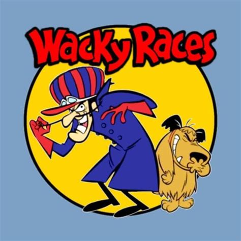 The classic theme to the old-school tv show Wacky Races | Old cartoon ...