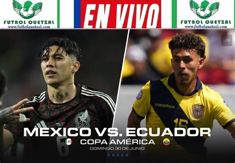 VER Mexico vs Ecuador Ver EN VIVO ONLINE TV por la Copa América 2024 ...