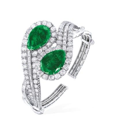 EMERALD AND DIAMOND BANGLE | Christie's