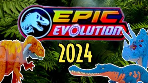 Jurassic World Epic Evolution | La Línea del 2024 de Figuras de ...