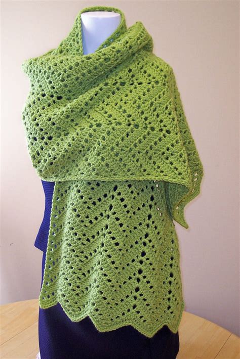 Easy Prayer Shawl Crochet Pattern