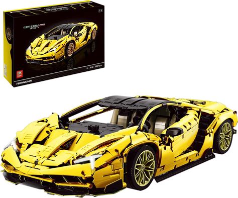 PEXL Technic Sport Car Model for Lamborghini Centenario, Technic Race Car Advanced Building Set ...