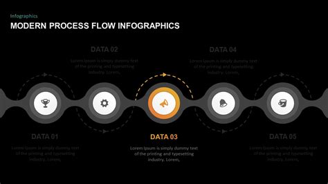 Process Flow Diagram Infographic Template for PowerPoint | Slidebazaar