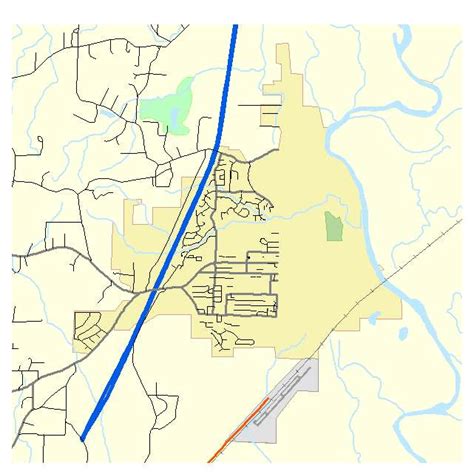 Aerial Photography Map of Arkadelphia, AR Arkansas