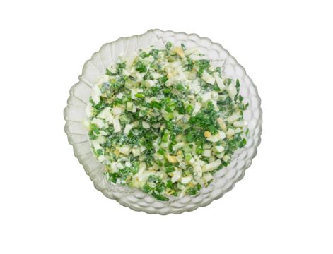 Green Onion And Egg Salad With A, Kitchen, Eggs, Green Salad PNG Transparent Image and Clipart ...