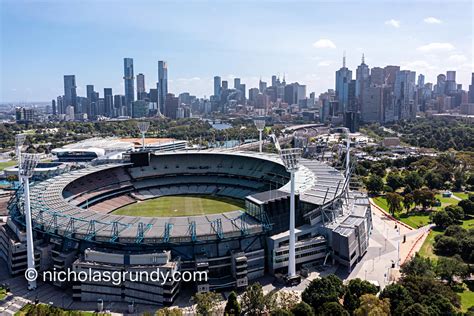 Melbourne Cricket Ground MCG High Resolution Drone Photos