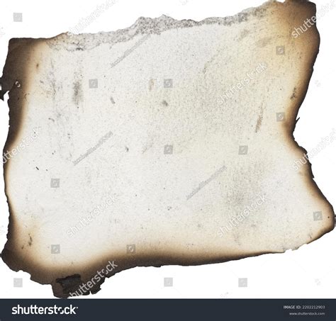 Burnt Edge Paper Texture Background Abstract Stock Photo 2202212903 ...