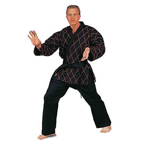 HAPKIDO UNIFORM BLACK WITH RED STITCHING on sale starting $49.45