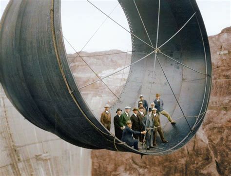 10 Colorized Vintage Photos of Famous Landmarks Being Built | Hoover dam, Old photos, Rare ...