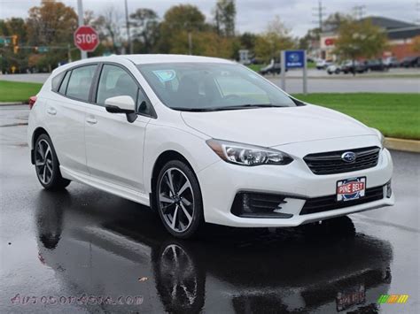 2020 Subaru Impreza Sport 5-Door in Crystal White Pearl - 734470 ...