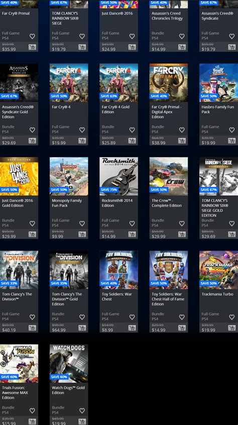 US PSN Store Gets Huge Ubisoft Sale: Rainbow Six Siege, The Division, Far Cry & Assassin's Creed