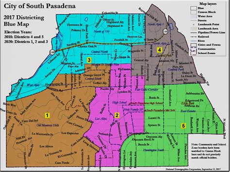 Ca District Map