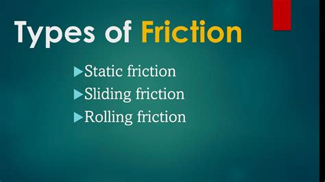 Types of friction || static friction || sliding friction || rolling friction || Its Study time ...