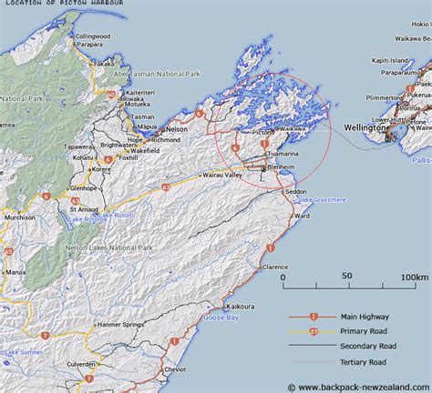 Where is Picton Harbour? Map - New Zealand Maps