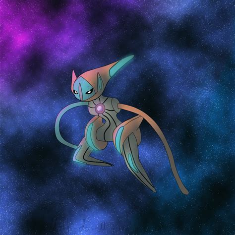 Deoxys - speed form by Mathi-das-M on DeviantArt