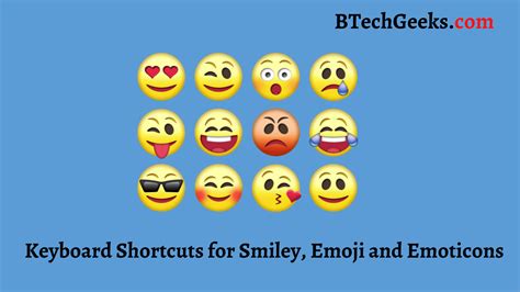 Smiley Face Emoji Windows Keyboard Shortcut Imagesee - vrogue.co